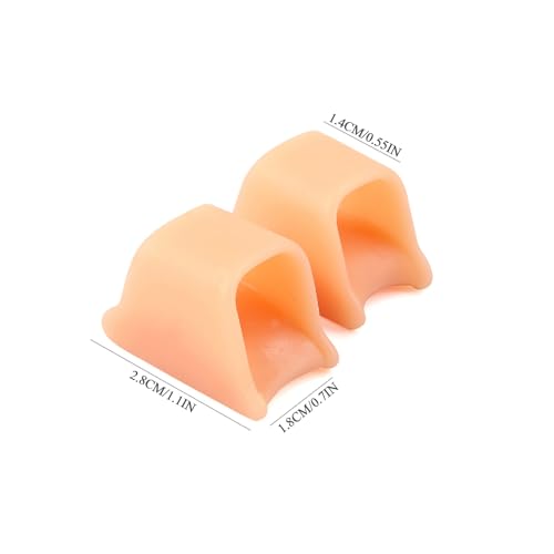 Image of 10 Pcs Pinky Toe Splint, Gel Toe Separators, Little Toe Straightener Hammer Toe for Men Women Walking, Running, Overlapping, Bunion Corrector and Bunion Relief