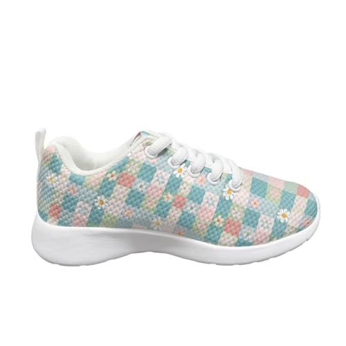 Cartoon Kids Running Shoes for Girls Boys Breathable Mesh Casual Sneakers Lightweight Sports Unisex Gym Shoes for Little Kid Size11.5-13/ Big Kids Size1-32