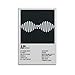 Produktbild Arctic Monkeys AMArtist Albumcover-Poster, Leinwand, Gemälde, Poster, Ölgemälde, Druck, Poster, Kunstalbum, Wohngemälde, Wohnzimmer-Dekoration, Leinwand, Art-Deco, Wanddekoration, 30 x 45 cm,