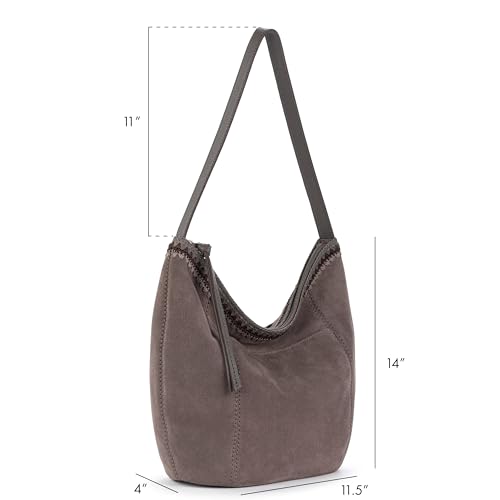 Image of The Sak Sequoia Hobo Bag - Premium Large Leather Women's Handbag for Everyday & Travel - Durable Purse With Zipper Pocket