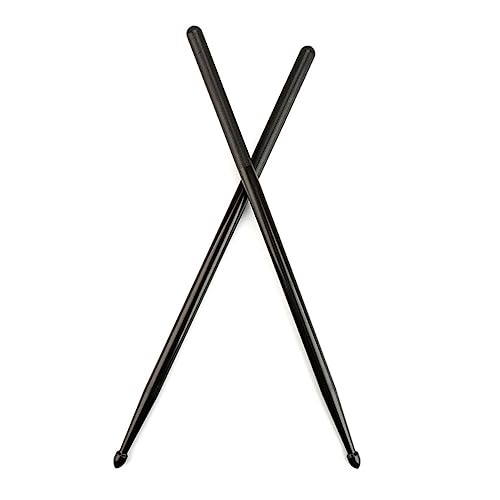 Par de baquetas de nylon para percusión con mango antideslizante miniatura 3