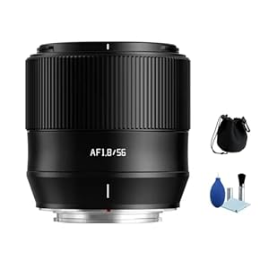 TTArtisan APS-C 56mm F1.8 AF Auto Focus AF Prime Fixed Focus Large Aperture Lens for Fuji Fujifilm X XF Mount Camera Like XT10 XT20 XT30 XT30II XS10 XA5 XA7,etc.