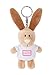NICI 44700 Schlüsselanhänger Hase mit T-Shirt Beste Mama 10cm