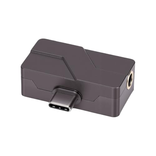 Amplificador IEM DAC de 384KHz y 32 bits Adaptador USB C con Salidas Coaxiales Duales