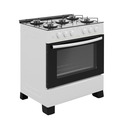 Fogão Ares Glass 5 Bocas Branco
