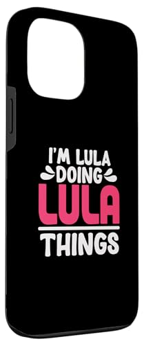 Image of Personalized First Name I'm Lula Doing Lula Things Case for iPhone 13 Pro Max