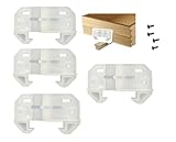 Drawer Guides/Back Plates Adjustable for 1/4”-5/16” Rail Height/Adjustable/Kitchen/Dresser/Furniture...