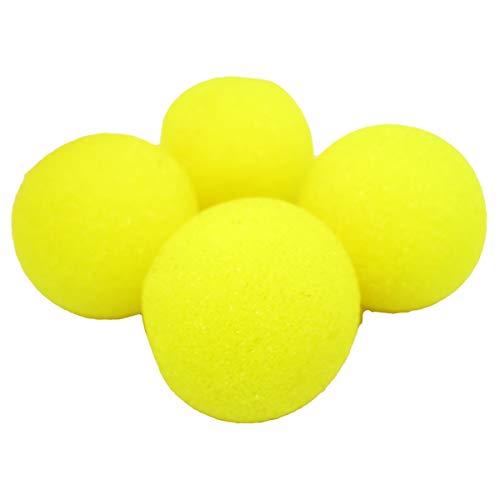 Gosh Ultra Yellow Magic Trick Sponge Balls, 1 1/2", Super Soft
