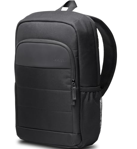 Image of Kensington EQ Backpack 16 inch, for 15.6 inch-16 inch Laptop, Padded Shoulder Straps, Side Pocket,(K60392WW), Black