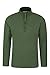 Produktbild Mountain Warehouse Beta Reißverschluss-Herrenoberteil - Bequemes Shirt, warmes T-Shirt, weiches Mikrofleece-T-Shirt, Jacke mit halblangem Reißverschluss Für Belüftung, Frühling Khaki 3XL