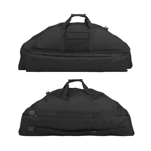 Bogenschießen Compound Bogen Rucksack, Outdoor Schwarz Tragbare Universal Takedown Bow Carrier Halter Fall Perfekt für die Jagd