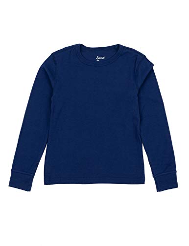 Image of Leveret Long Sleeve Boys Girls Kids & Toddler T-Shirt 100% Cotton (2-14 Years) Variety of Colors