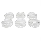 Glass Fermentation Pickling Jar Weights For Wide Mouth Mason Jars by Trademark Innovations (Set of 6)