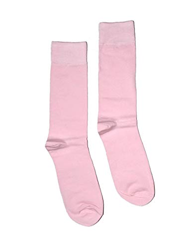 Men's Colorful Dress Socks 2 Pair Set - Solid Colors2