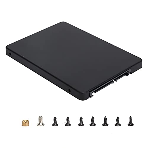 Caja adaptadora M.2 para SSD, convertidor portátil negro miniatura 7