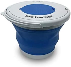 B8300, Collapsible Laboratory Bucket, 5 Liter (Pack of 5 pcs)