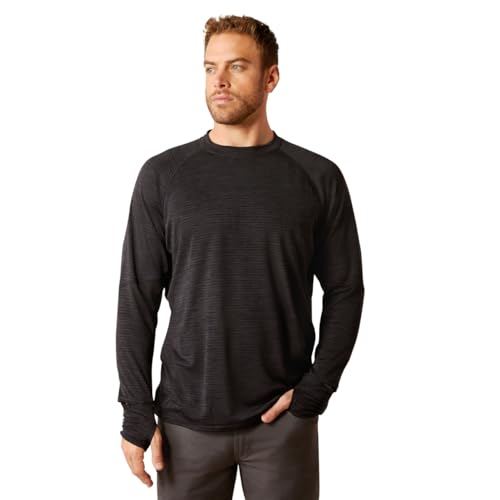 T-shirt ARIAT Rebar Gridwork homme anti transpirant col rond contre les irritations au travail
