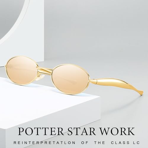 Chicid Oversized Aviator Sunglasses for Women Trendy 2025 Metal Frame Eyewear Shades UV Protection 5