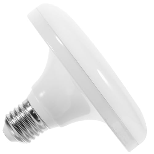 PEPLAYTAL Bombilla LED Ufo Base Tornillo Luz Fría Energía para Hogar y Negocios Iluminación Interior Exterior