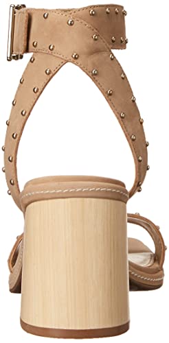 Vince Camuto Womens Ankle-Strap Heeled Sandal, Tortilla, 8.5 Us #TOP2