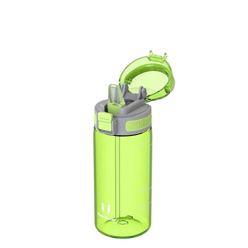 Super Sparrow Botella Niños - TouchSip Botella Agua - 500ml - Tritan Botellas con Pajita, Sin BPA