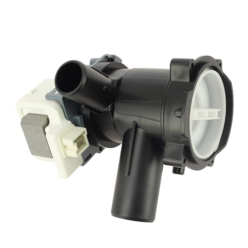 Washing Machine Drain Pump Base and Filter Housing Assembly Fits Bosch , Black