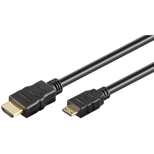 goobay Mini HDMI Kabel 1,5m High Speed - Accessorio per la tecnologia di presentazione