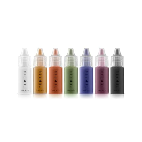 TEMPTU S/B Silicone-Based Shade Adjuster Starter Set: Long-Lasting, Highly-Pigmented Formula For Customizing S/B…
