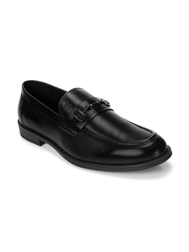 Image of Thomas Crick Men's Fashion Loafers with Metal Tip - Anti-Skid Sole & Ankle Cushioning