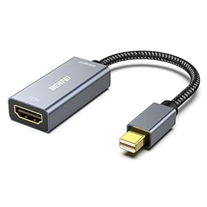 Benfei 4K Mini DisplayPort HDMI Adapter Grau