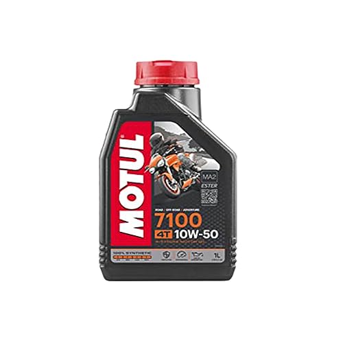 Image of MOTUL 7100 10W50 100% Synthetic 1ltr Suitable for Bikes - Better Performance Engine oil