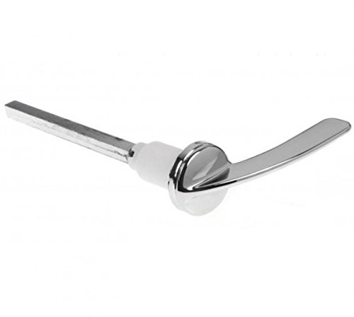 Mango de cisterna de WC 160 mm extended cromo para reparaciones de fontanería 2
