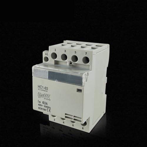 Contacteur CA 63A 4 pôles HC1-63 bloc contacteur alimentation domestique 110V