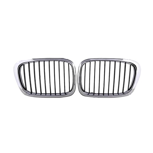 Grille calandre avant BMW E39 M5 double finition chrome noir paire gauche droite