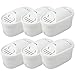 Max Strength Pro Set di cartucce filtranti (confezione da 6) per caraffe Brita Maxtra® & Maxtra+, XL Jugs, ricariche per 6 mesi, senza bisfenolo A, adatte anche per caraffe Mavea, Elemaris, Marella immagine