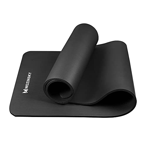 WOZINSKY Fitness-Yogamatte, Fitnessmatte, Gymnastikmatte,...