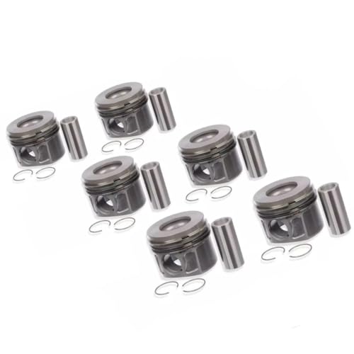 Pistón 306DT con juego de anillos 0,5 para reparación de bloque de motor coche 3.0L