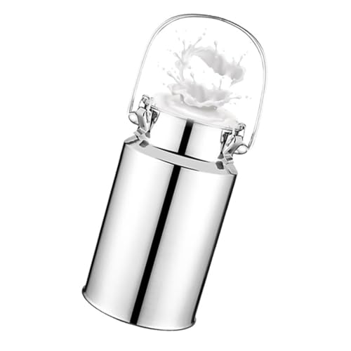 Lechera Acero Inoxidable 3/5/10/15 Litros,lechera Acero Inoxidable Con Tapa Con Tapa Con Asa, Para Transportar o Almacenar Leche,capacity1-5L