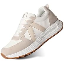 Sports Shoes for Women Athletic Walking Shoes Color Block Platform Classic Lace-up Shoes for Walking,Running,Shopping