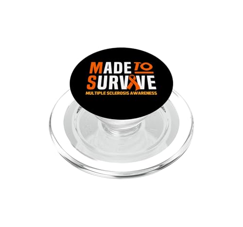 Esclerosis Múltiple PopSockets PopGrip para MagSafe MS Warrior apoyo y resistencia diaria