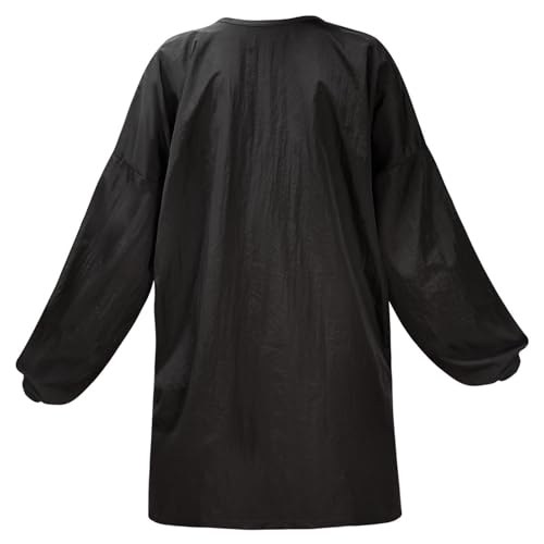 Harilla Kittel für die Fellpflege von Haustieren, Friseurkittel, Lange Jacke, Haarstyling, elastische Bündchen, Fellpflegejacke für Haustiere, Groomer-Kittel,