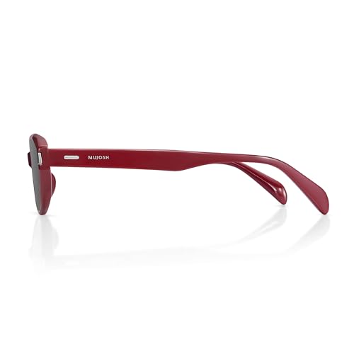Image of Retro Polarized Cat-Eye Sunglasses for Women Men UV400 Protection