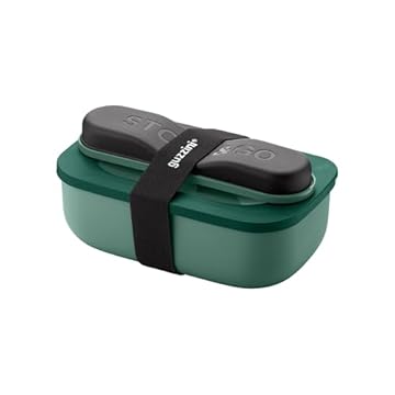 Guzzini Lunch Box con Contenitore 'Store&Go' On The Go, Verde - 171155172