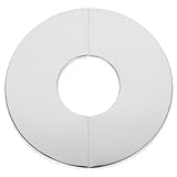 SEWACC Edelstahl Wandflanschabdeckung Rund mit Geteiltem Flansch Einfache...