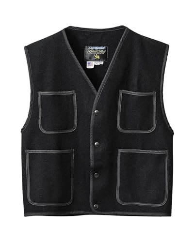[WAIPER] GOLDEN FLEECE I.SPIEWAK �X�s���b�N 1980?90�fs �����C�N �E�[�� ���[�N�x�X�g MADE IN USA (JP, �A���t�@�x�b�g, 2XL, BLACK)