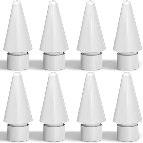 Inesore for Apple Pencil Tips Replacement Accessories,Compatible with Apple Pencil Pro/2nd Gen/1st Gen/USB-C (8 Pack)