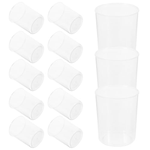 Homoyoyo 30PCS 100ml Laboratory Measuring Cups Set, Food-Grade Plastic Beakers with Graduated Scale, Chemistry Lab Equipment for Science Experiments and Student Classroom Use