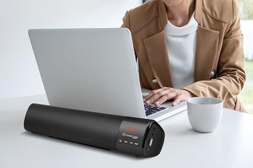 Musicman Mini-Soundbar mit Bluetooth V5.1 FM-Radio, USB, AUX-IN Kopplung mit Bluetooth-fähigen Audiogeräten, Smartphones, Tablets BT-X54 – Bild 8