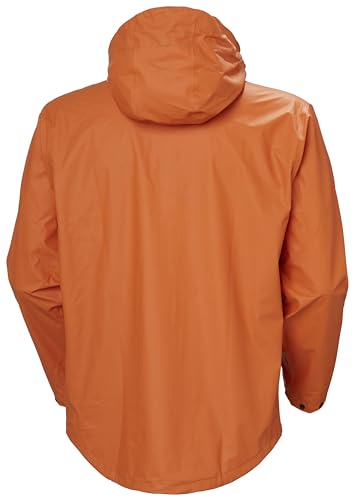 Image of Helly Hansen Workwear Voss Waterproof Mens Rain Jacket Featuring Full Stretch Fabric and Adjustable Hood