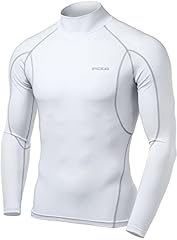 Athletic Mockneck White